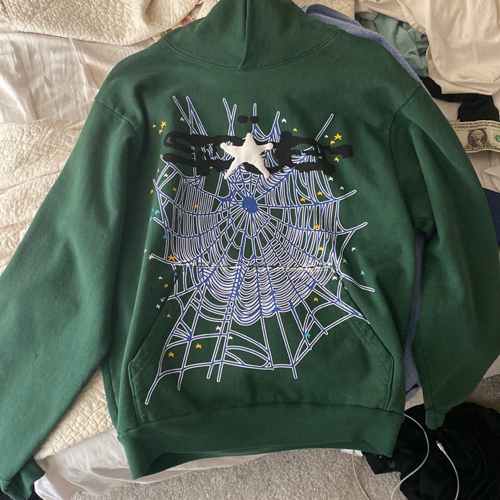 Green sp5dee hoodie new